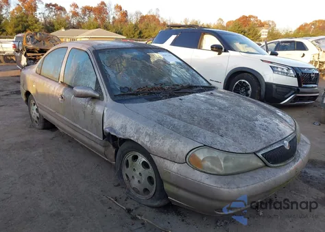 1998 Mercury Mystique from USA, damaged, VIN 1MELM6539WK623653